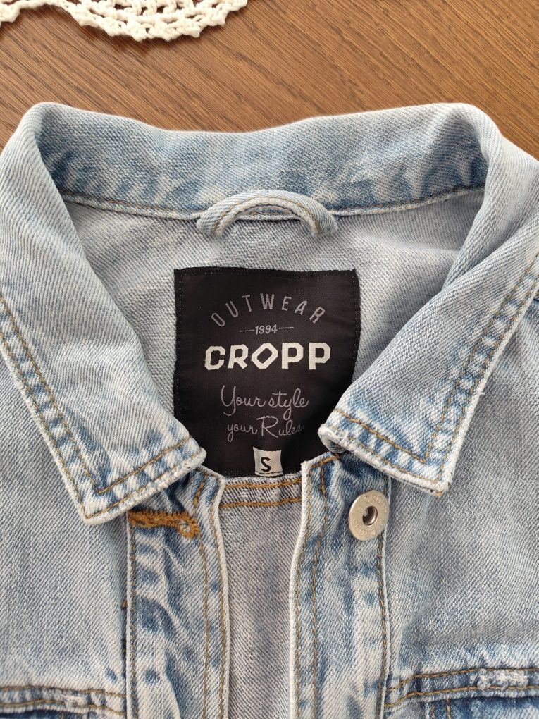 Kurtka damska jeansowa cropp 36
