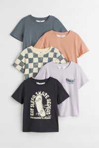 Стильні бавовняні футболки та шорти H&M!