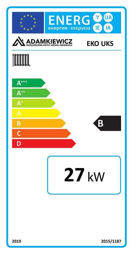 Kocioł co Eko Uks 27 kW piec dofinansowanie 5 klasa węgiel drewno eko