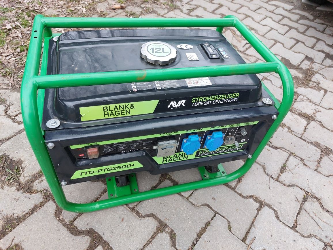 Jak nowy generator prądotwórczy agregat 2,2kW Hagen gwar. do