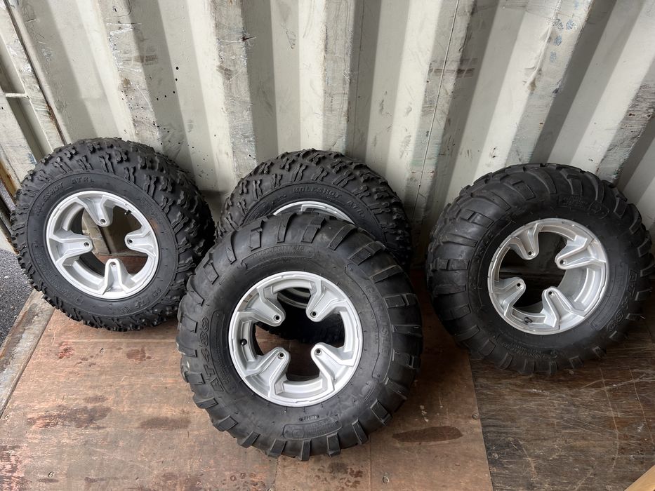 Komplet kol felgi opony do quada can am outlander renegade g2 25 cali