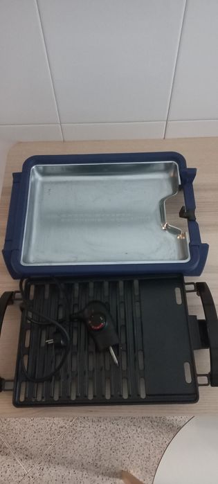 Grelhador eléctrico sem fumos