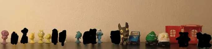 Mini Figurki Przyczepki + Śmieciaki I Inne Potwory