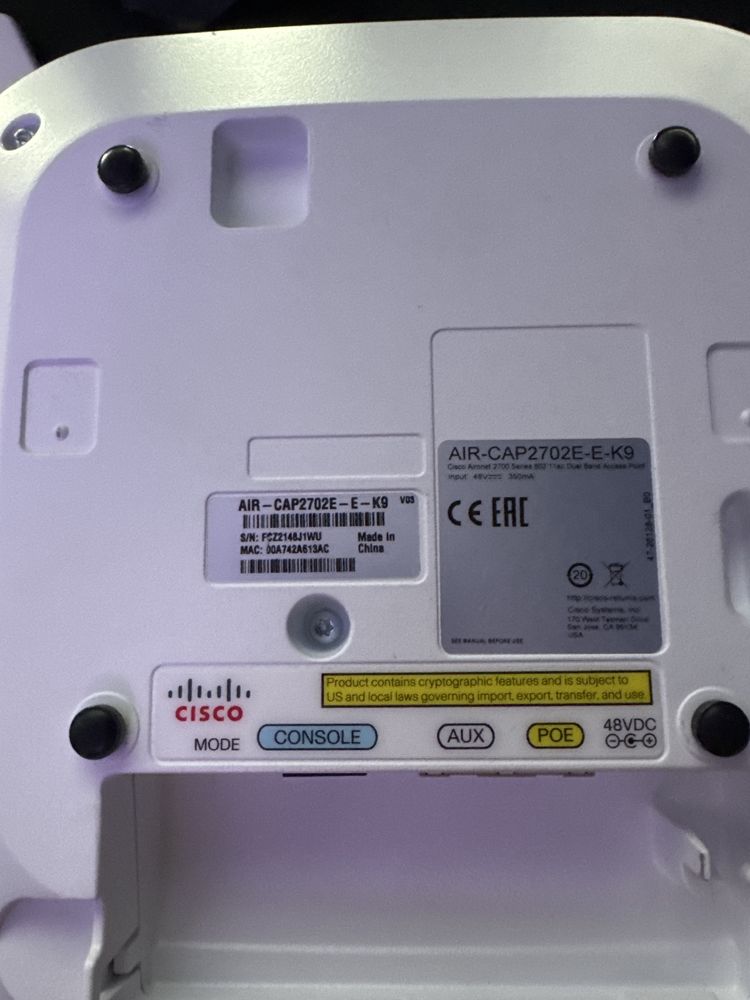 Cisco Access Point AIR-CAP2702E