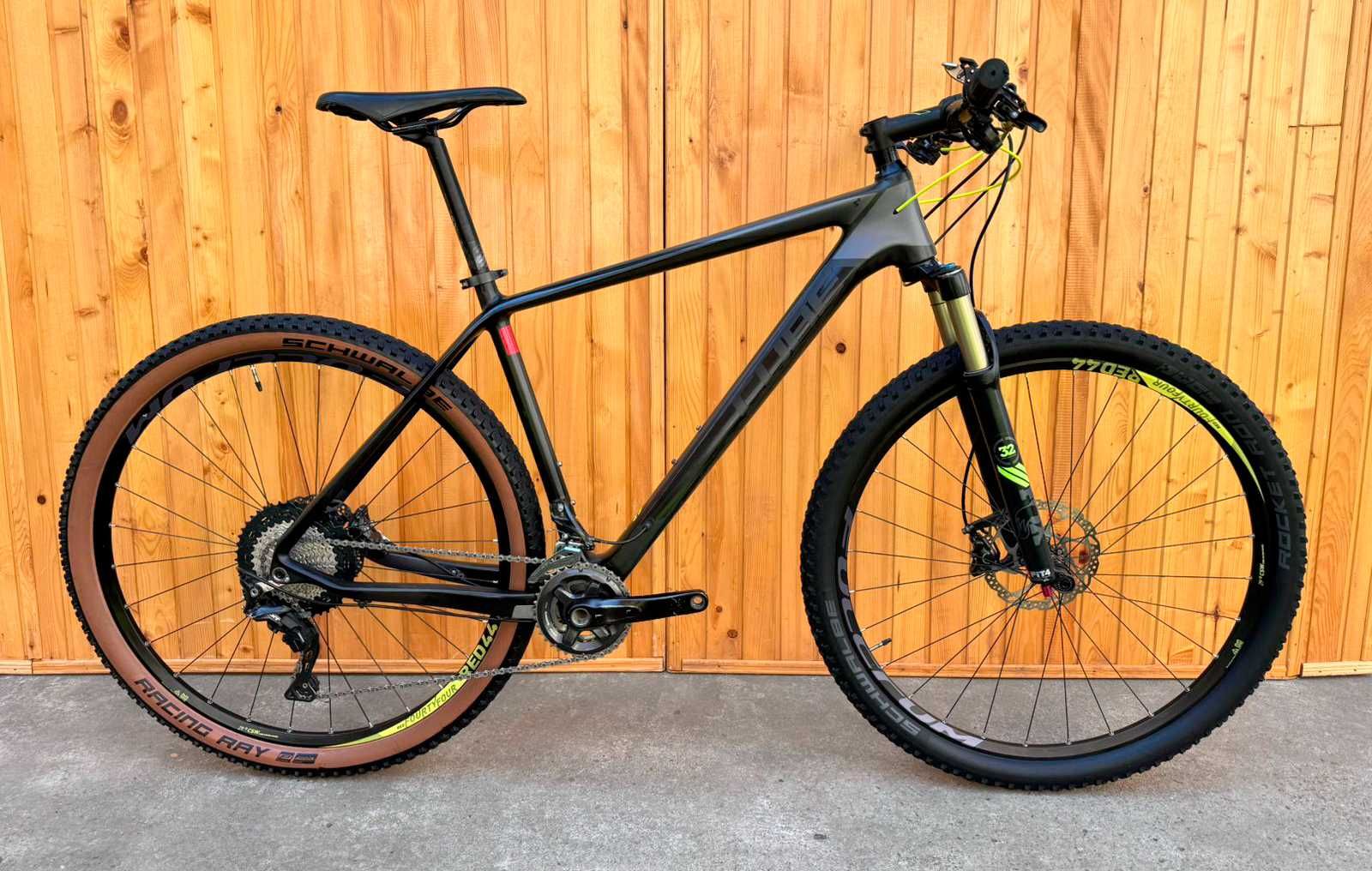 Cube Carbon Reaction GTC SL (Німеччина) легка вага 10.7кг, Fox, XT
