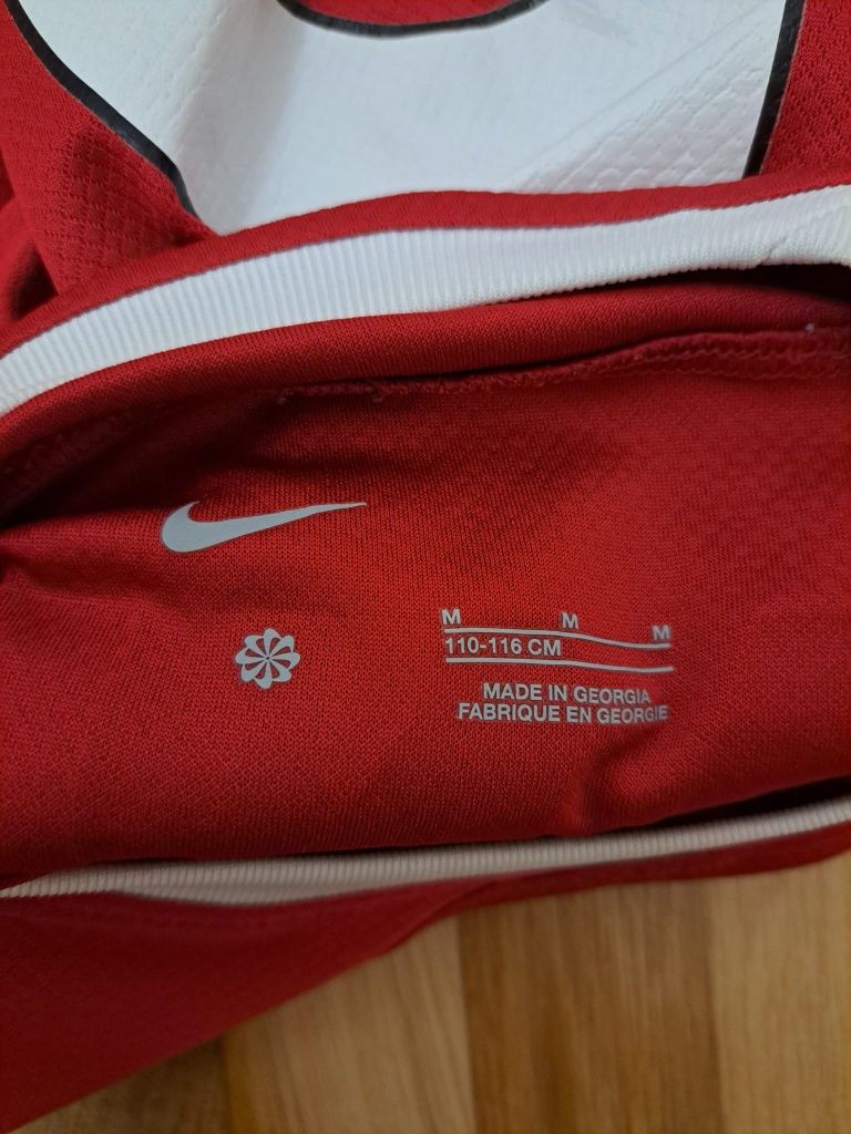 Koszulka piłkarska, sportowa, dziecięca Nike Liverpool FC 23/24, czerw