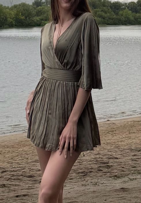 Комбінезон Zara з плісированої тканини