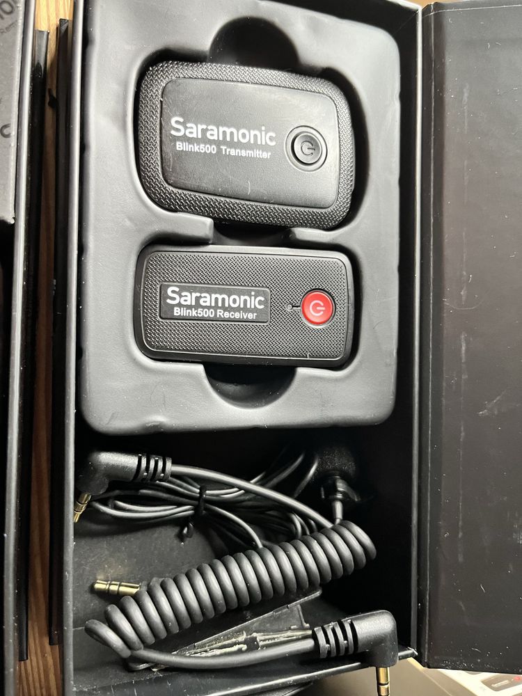 Saramonic blink 500 мікрофони usb c камери
