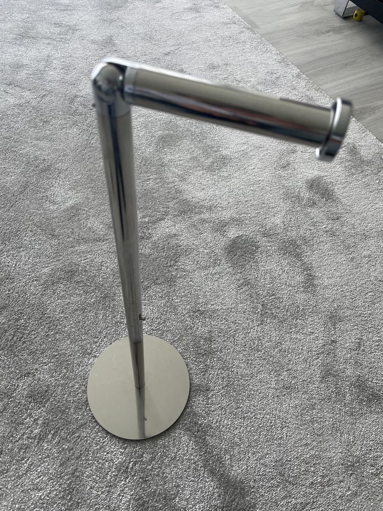 Suporte Rolo Papel Higienico - Inox