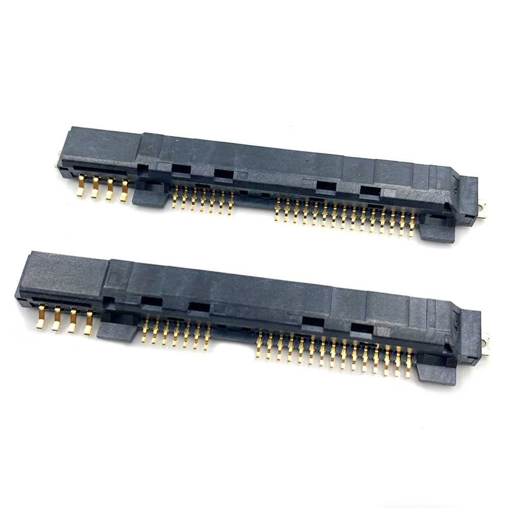 SATA роз'єм 4PIN+15PIN+7PIN SMT HDD Hard Disk SATA gold-plated 26pin