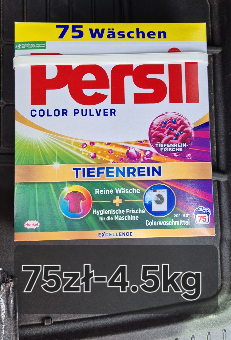 Persil Color 75 prań niemiecki proszek do prania