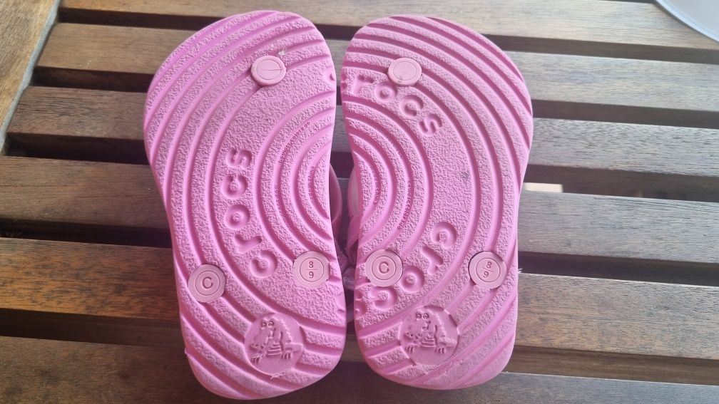Crocs rozm 8 /9 japonki dla dziewczynki