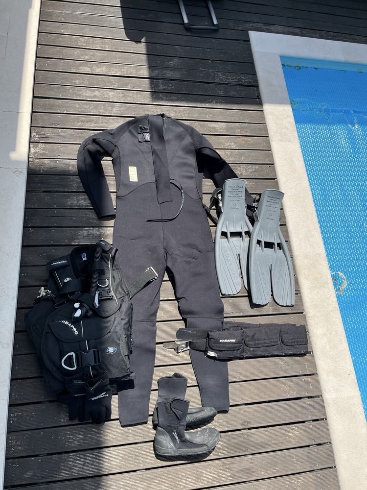 Equipamento de mergulho