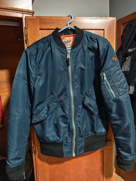 Casaco Schott NYC Bomber Pesado Original –S– Inverno