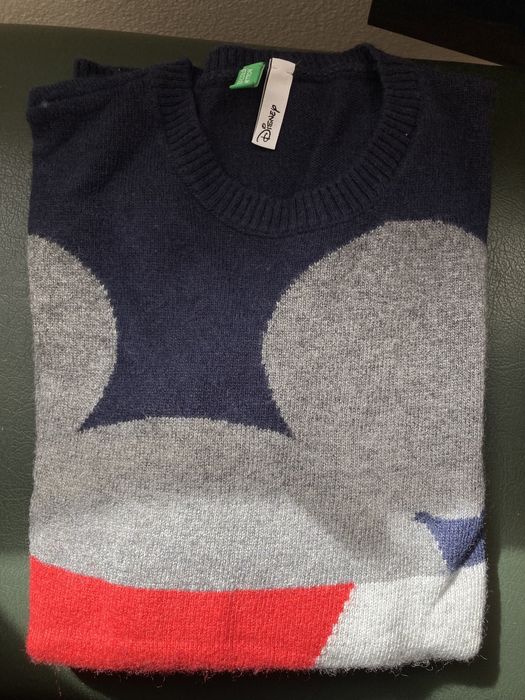 Camisola Mickey Benetton 10/11 anos
