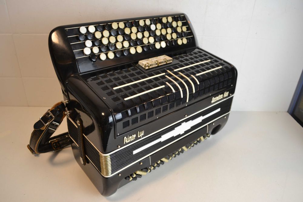 Acordeao 3 Voz Com  Mala de transporte. N 438
