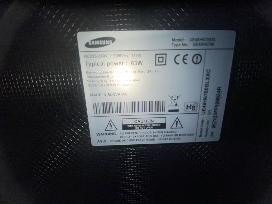 Vendo lcd samsumg 48 polegadas