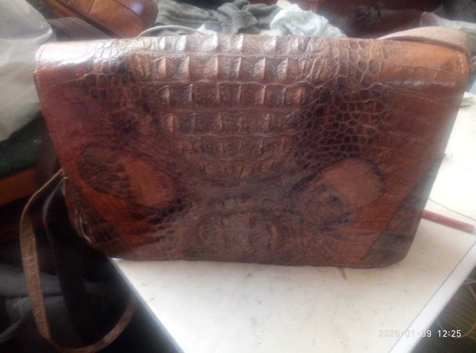 Сумка кожа крокодила