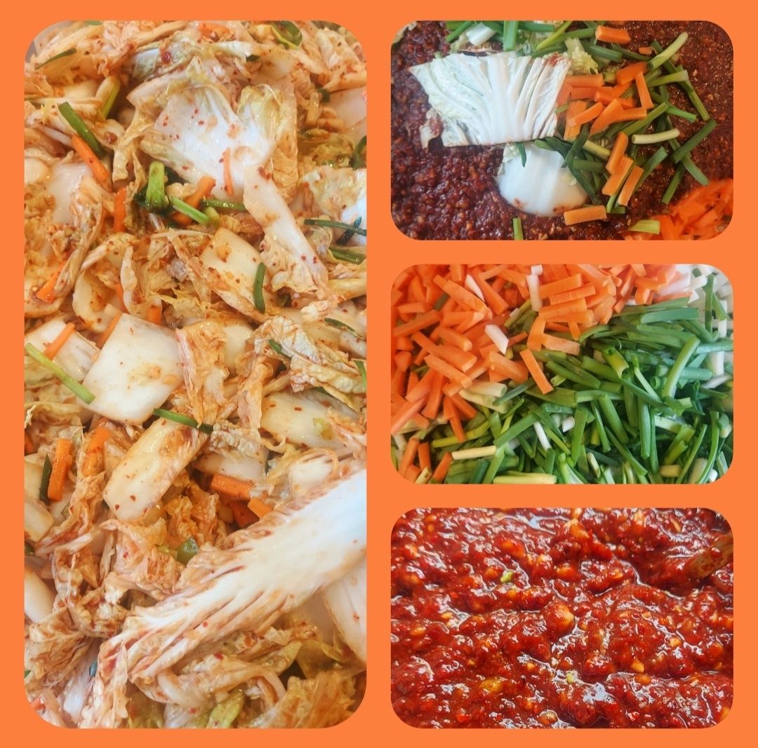 Kimchi kiszonka koreańska