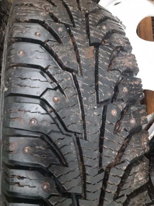 Резина  диски Газель 185 75 16с Шипована