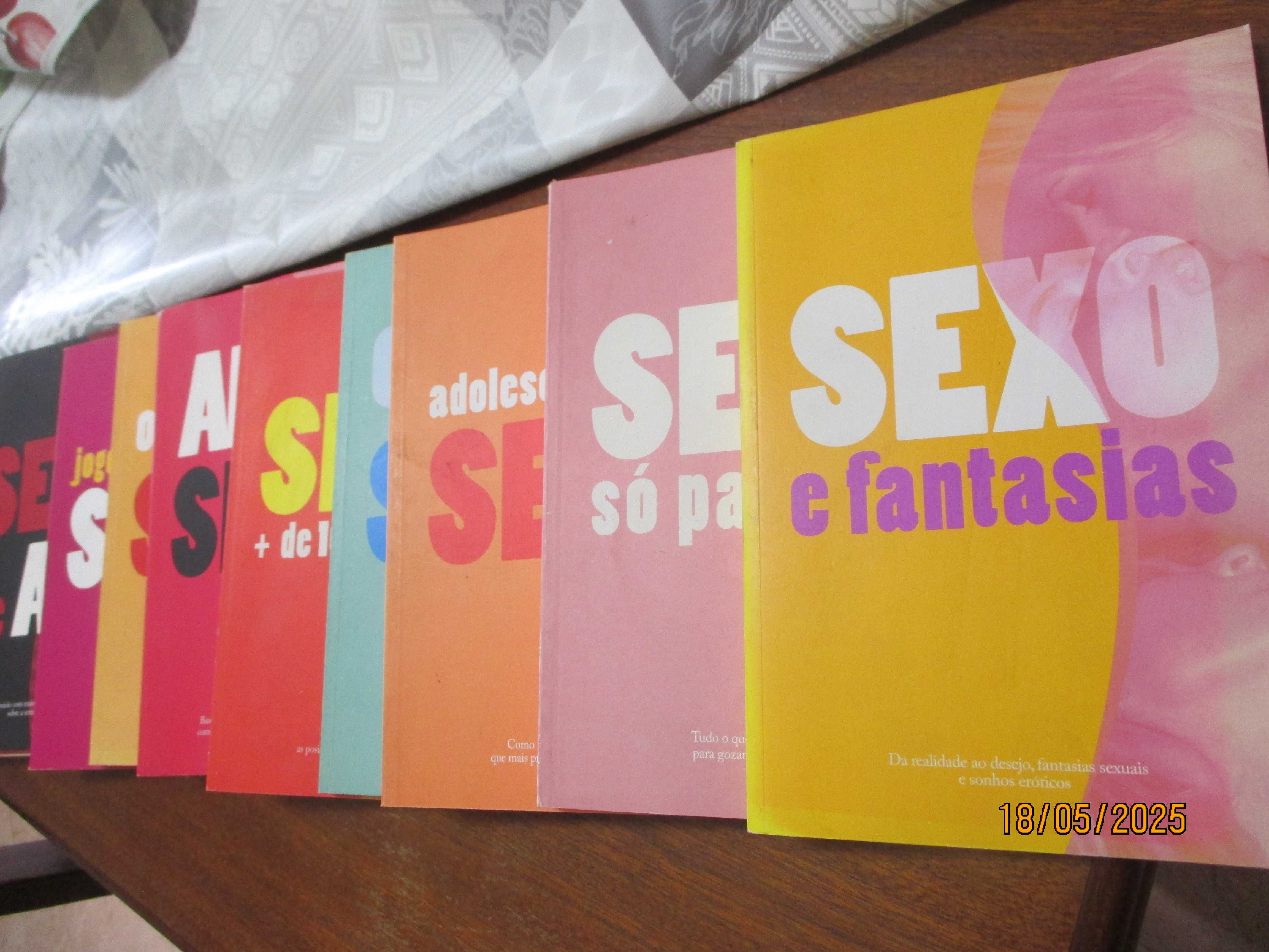 11 livros  sobre sexo
