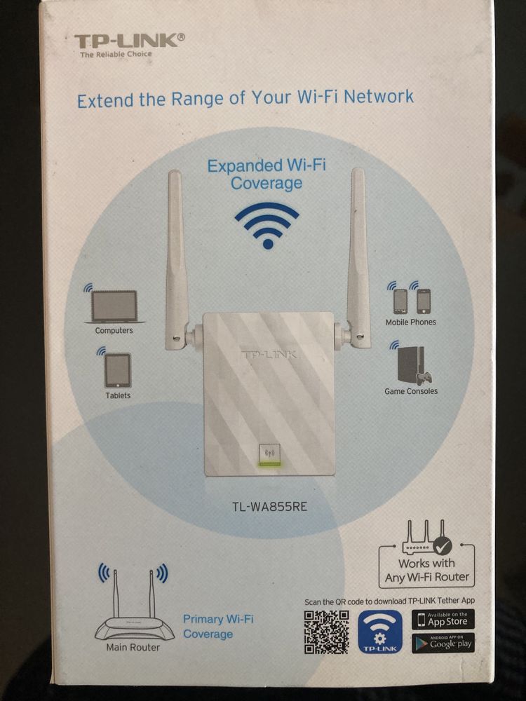 TP-LINK 300Mbps Wi-Fi Range Extender