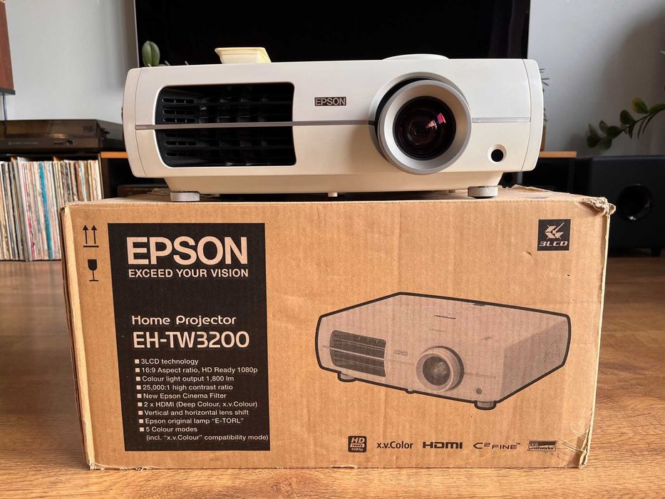 EPSON EH-TW3200, Projektor, rzutnik Full HD, stan bardzo dobry