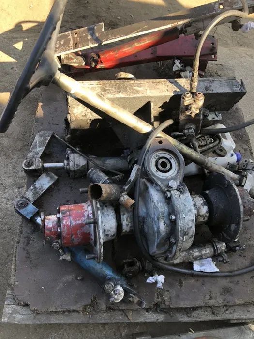 Oś skrętna hydrauliczna 1:1 z maszyny do lodu