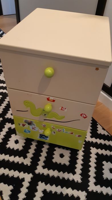 Kontenerek do biurka, półka nad biurko Meblik dla dzieci