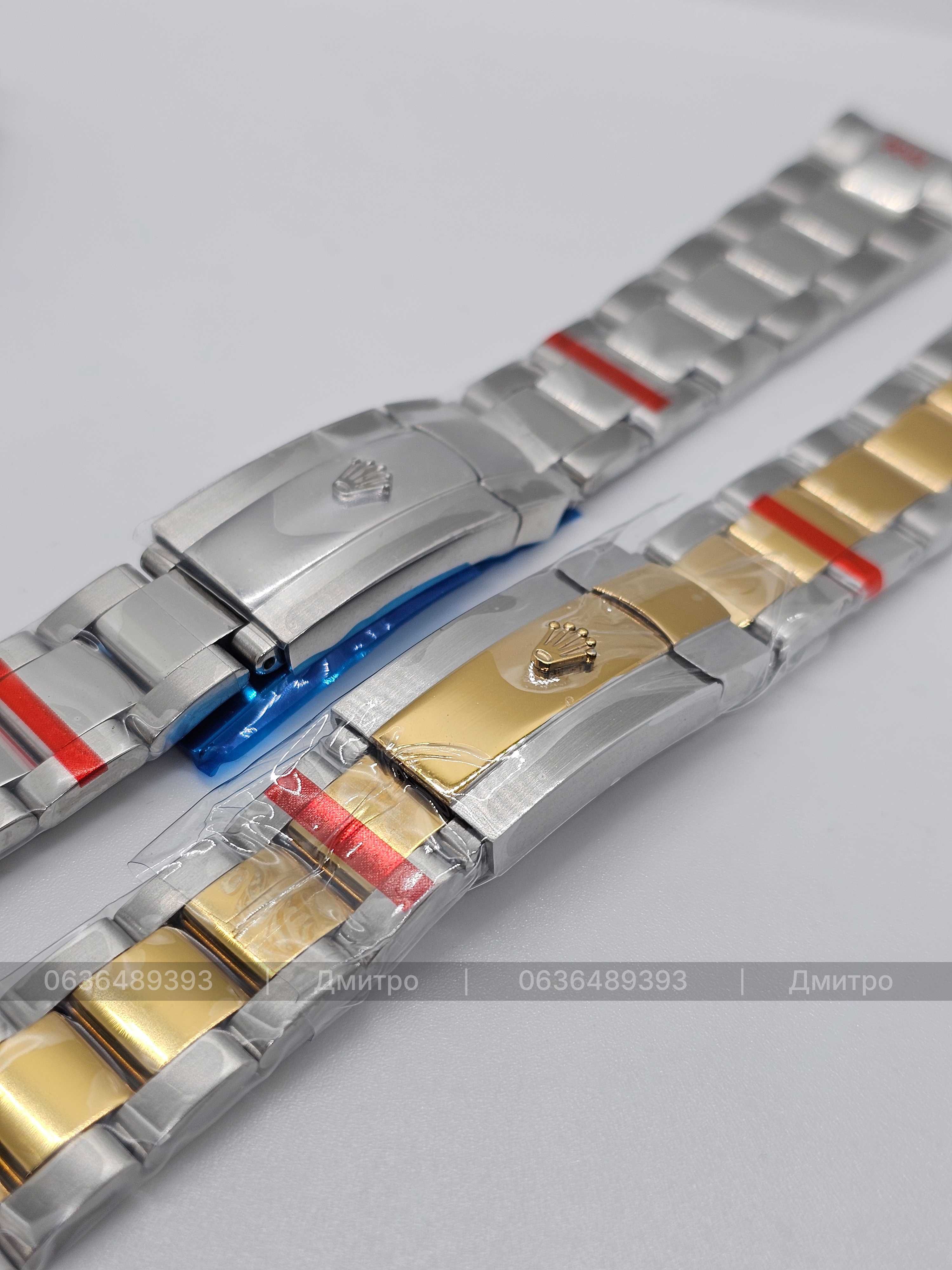 Браслеты ремешки для часов Rolex / кожаные ремешки