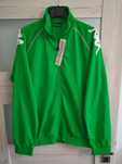 zielona rozpinana bluza dresowa Kappa outlet L/XL