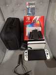 Nintendo switch oled +fc24+torba+karta ssd !Super stan