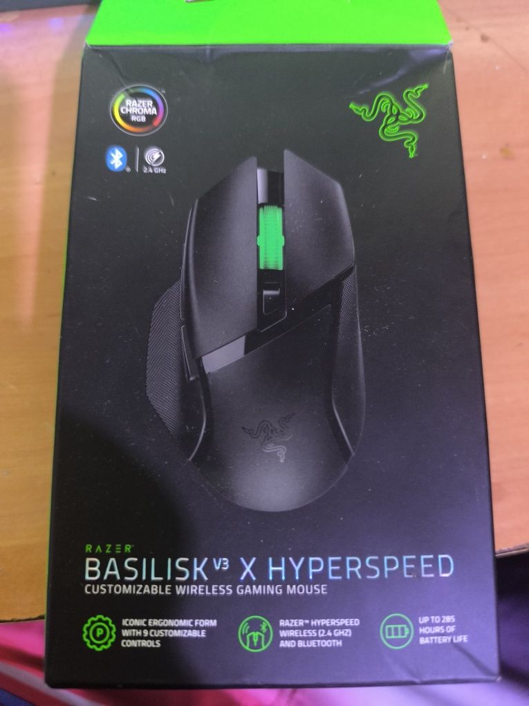 Vendo Rato Gaming Razer Basilisk V3 X HyperSpeed ou troco por ssd m2