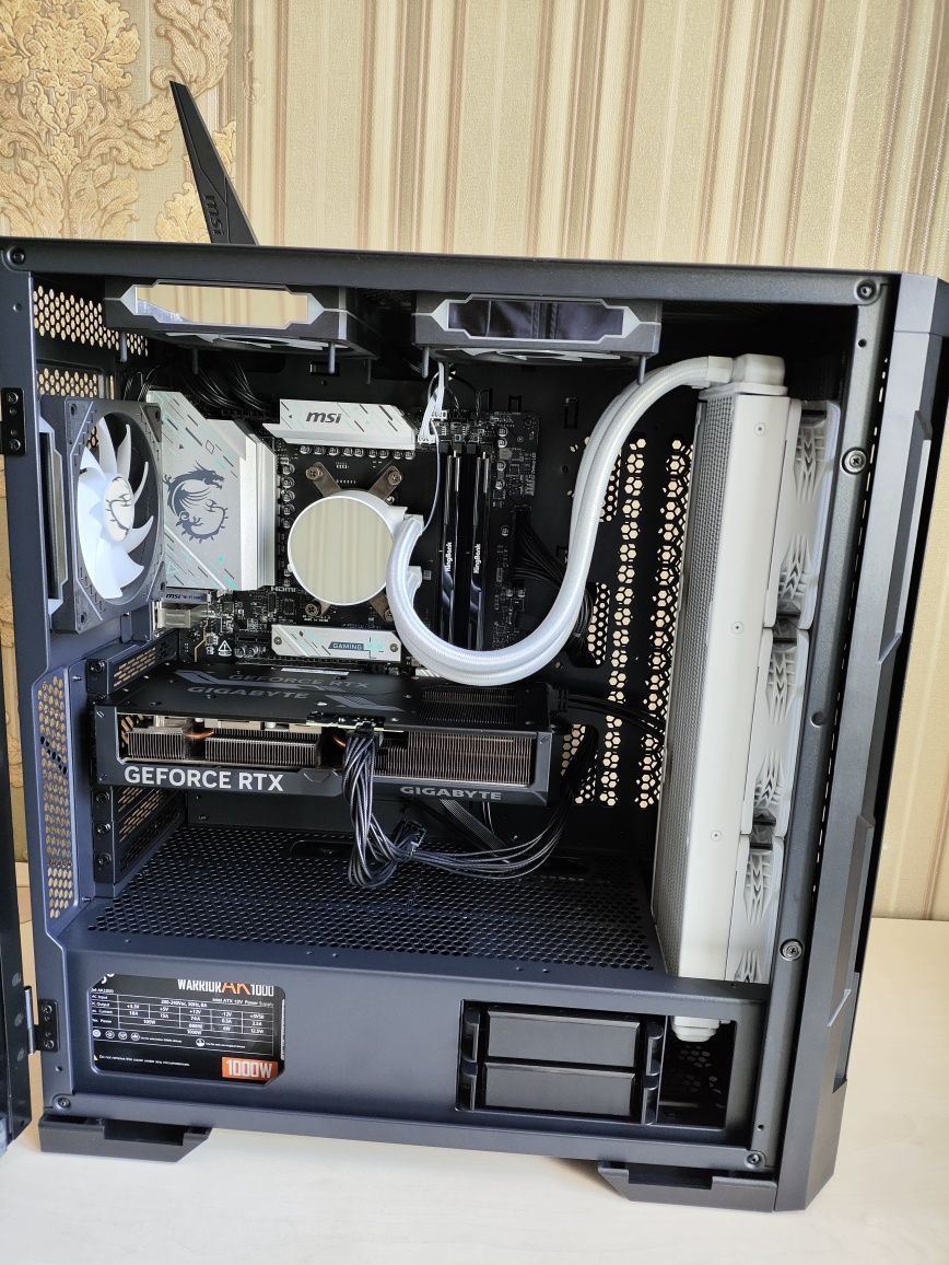 Игровой компьютер AM5 Ryzen 7 7700 / RTX 4070 / 32GB DDR5 / 1TB / СВО