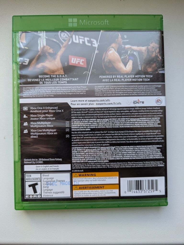 UFC 3 ігри игры диски на Xbox one series X S