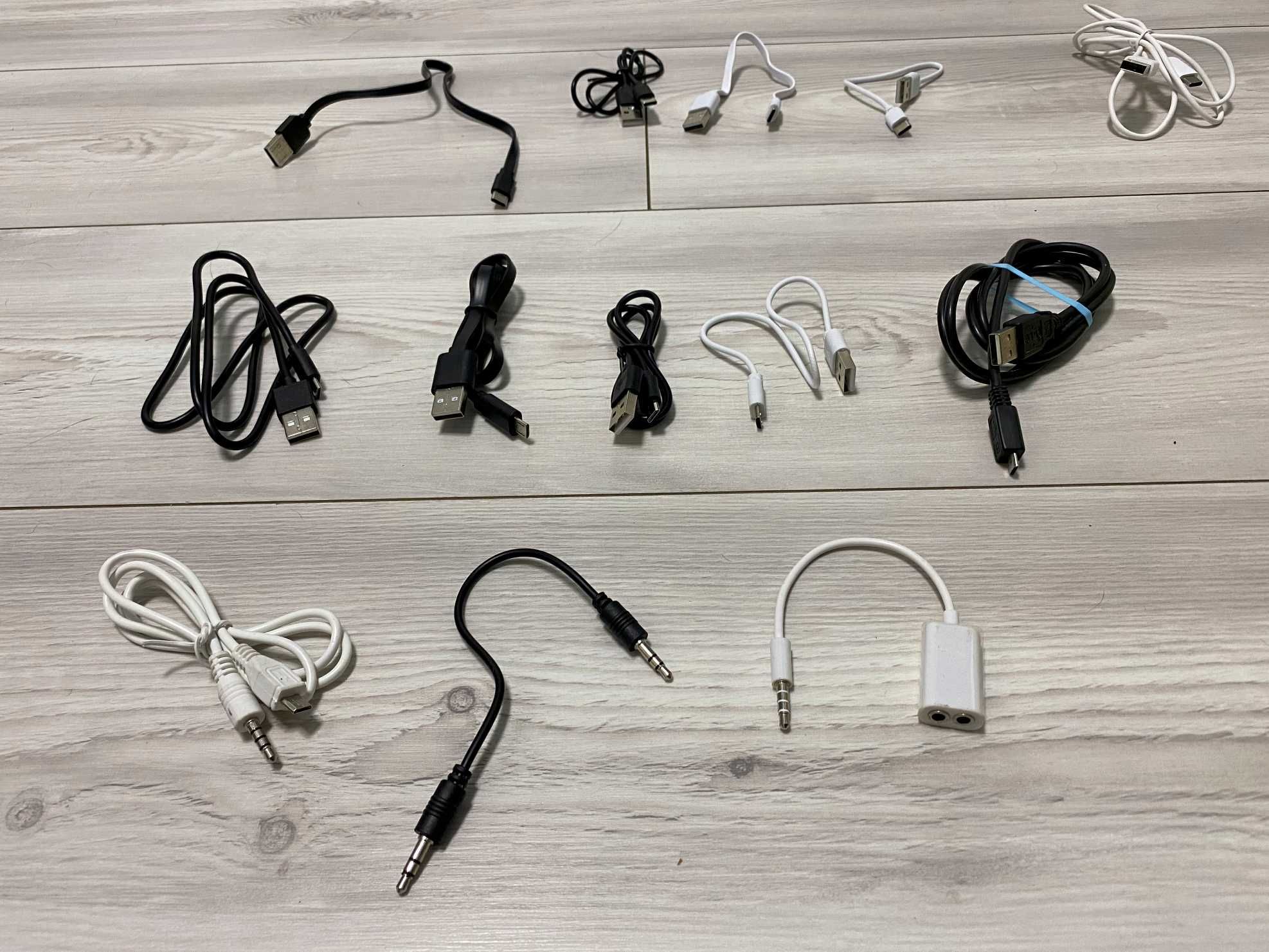 Шнуры: USB-micro,USB-DC,Type-C, Mini-USB, блок (блочок) для зарядки