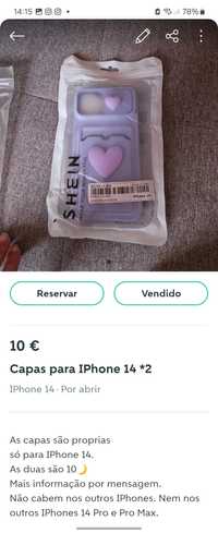 Capas para IPhone 14