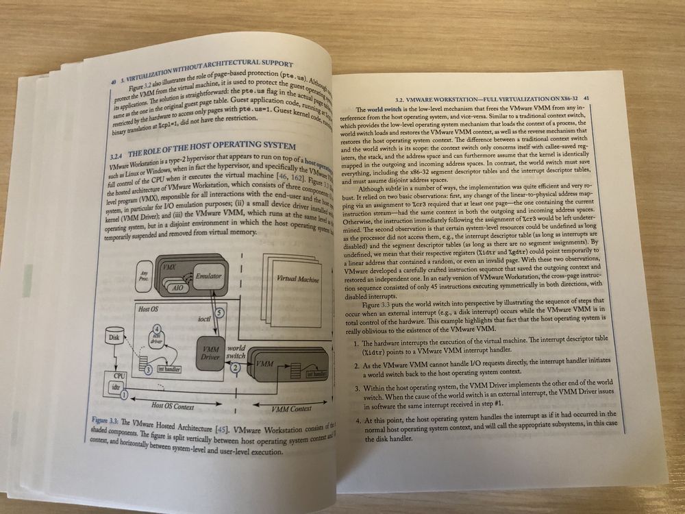 Hardware and Software Support for Virtualization