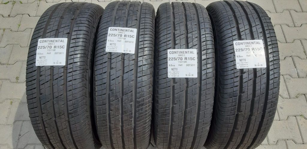 Opony Continental 225 70 R15C