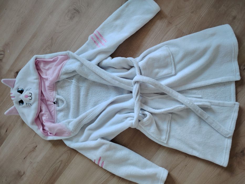 Szlafrok dziewczęcy, podomka 134-140