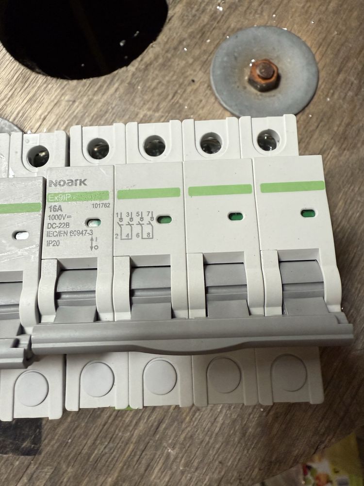 Автомат Dc 1000 V Noark 16 A