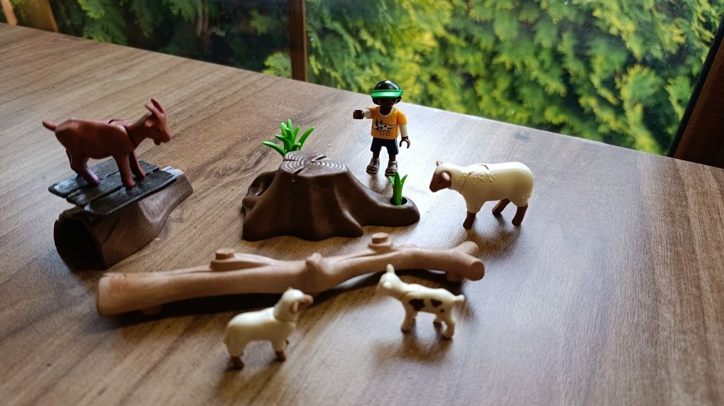 Playmobil zestaw zwierzęta koza owca