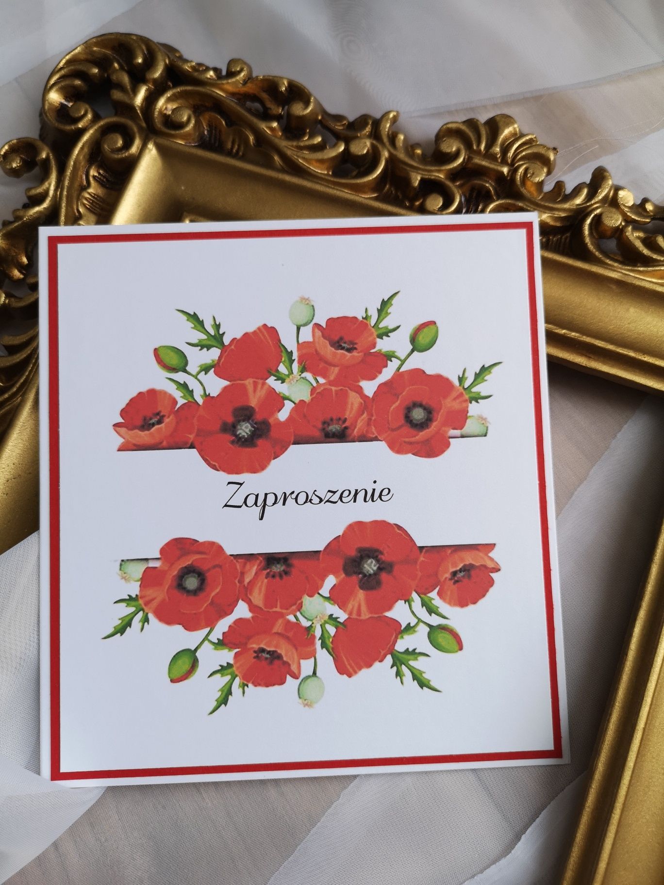 Zaproszenia urodzinowe, ręcznie robione