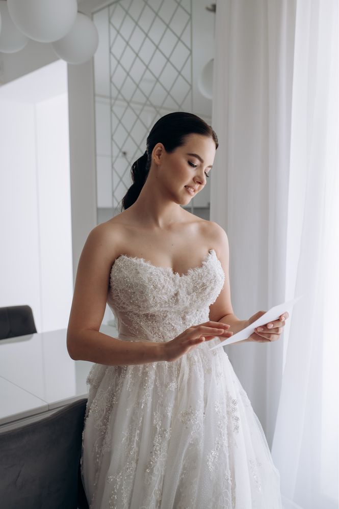 Весільна ексклюзивна сукня Oksana Mukha