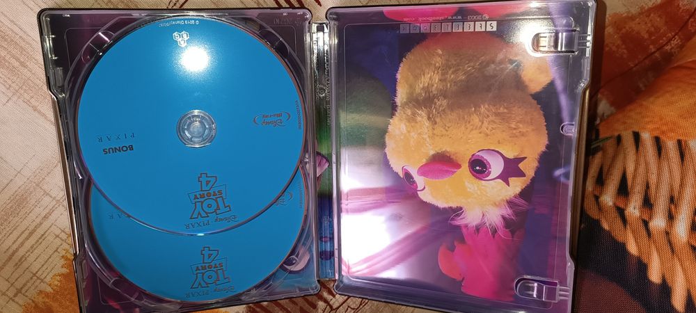 2 Blu-ray•  TOY STORY4 ( Novo)