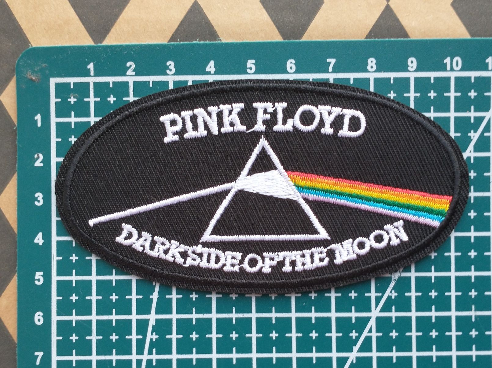 naszywka Pink Floyd dark side of the moon naprasowanka