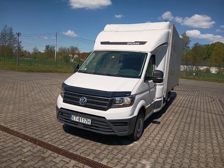 Volkswagen crafter 2.0 TDI 180 km 2018r firana plandeka sypialniany D