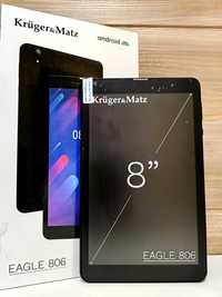 Nowy tablet Kruger&Matz 8" EAGLE 806 3/32GB GPS USB-C 4G