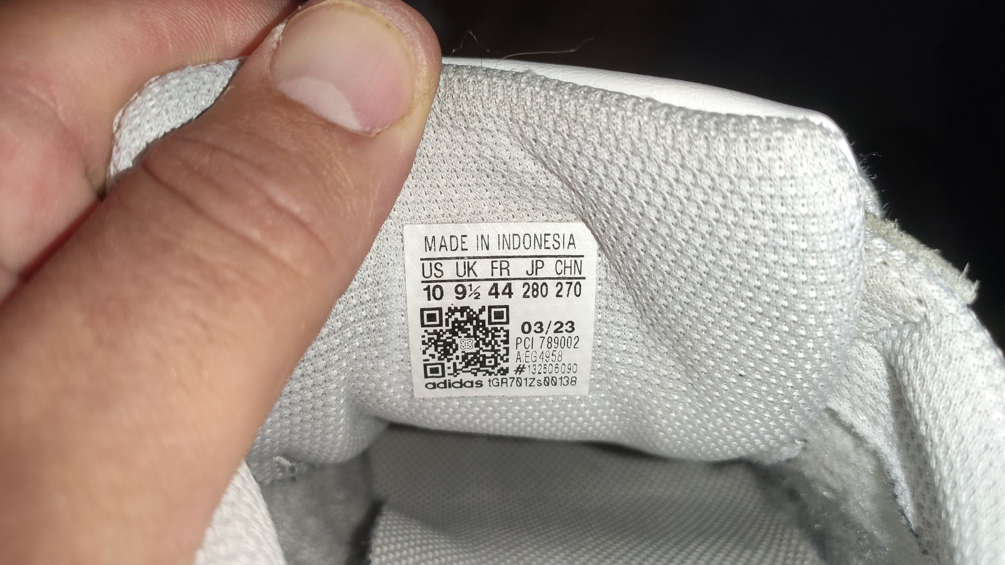 Чоловічі кросівки Adidas Superstar.Розмір 44