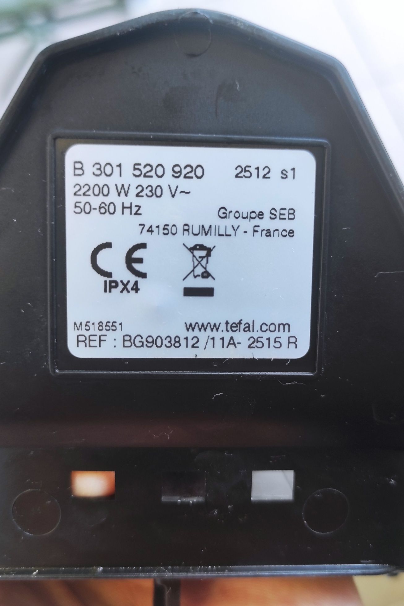 Grelhador elétrico Tefal 220w